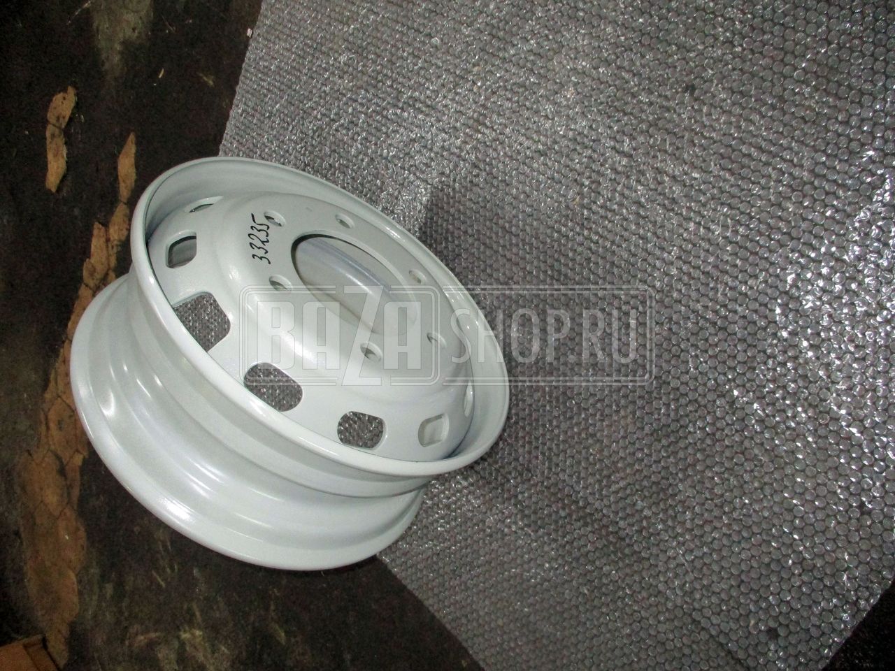 Колесный диск ГАЗ 3310 Валдай 6х17,5 "ГАЗ" / 33104-3101015-01 (ЗАВОД)
